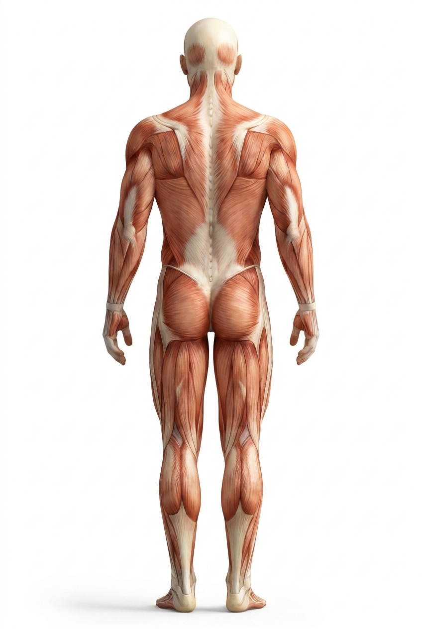 Male posterior anatomy reference
