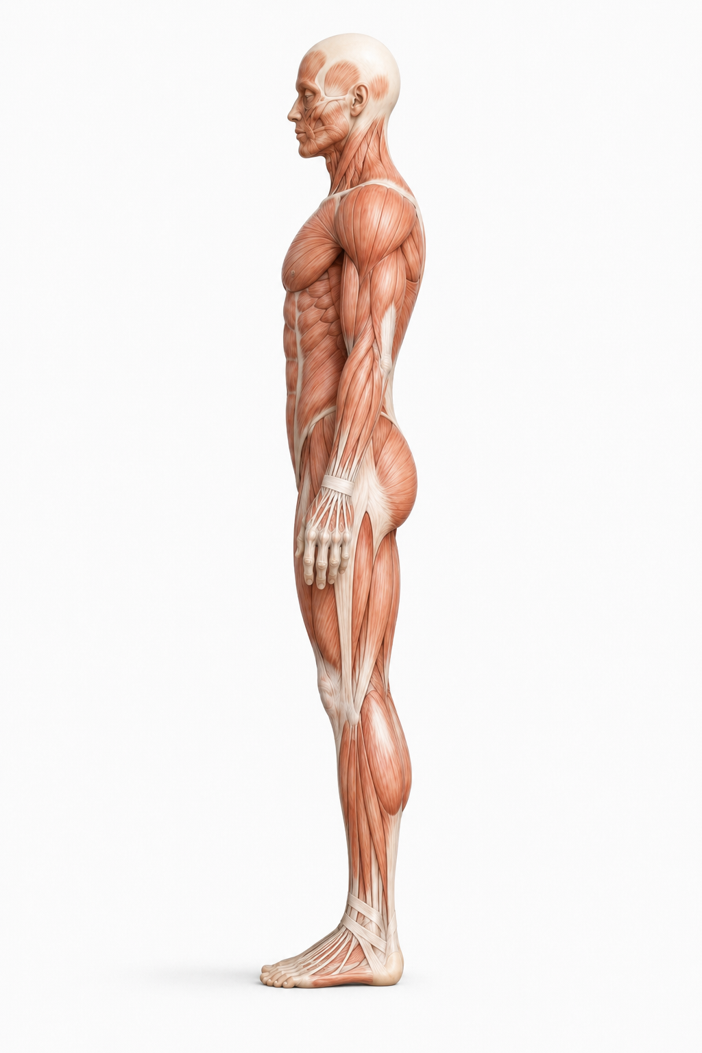 Male left lateral anatomy reference