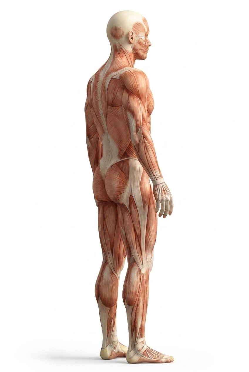 Male right lateral anatomy reference